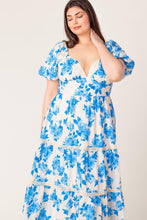 Load image into Gallery viewer, BLOOMING DAY WOVEN MIDI DRESS
