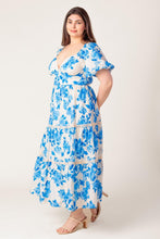 Load image into Gallery viewer, BLOOMING DAY WOVEN MIDI DRESS
