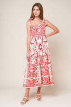 Load image into Gallery viewer, THE GARDEN'S SECRET WOVEN MIDI DRESS
