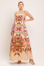 Load image into Gallery viewer, PALM OASIS WOVEN MAXI DRESS
