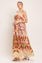 Load image into Gallery viewer, PALM OASIS WOVEN MAXI DRESS
