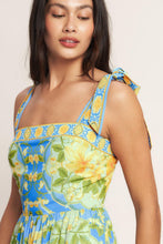 Load image into Gallery viewer, GOLDEN HOUR BLOOM WOVEN MAXI DRESS
