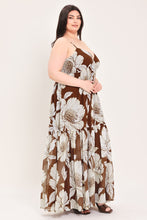Load image into Gallery viewer, DESERT BLOOM WOVEN MAXI DRESS
