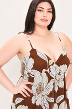 Load image into Gallery viewer, DESERT BLOOM WOVEN MAXI DRESS
