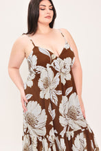 Load image into Gallery viewer, DESERT BLOOM WOVEN MAXI DRESS
