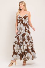 Load image into Gallery viewer, DESERT BLOOM WOVEN MAXI DRESS
