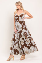 Load image into Gallery viewer, DESERT BLOOM WOVEN MAXI DRESS
