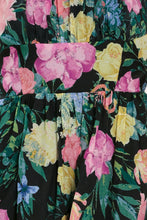 Load image into Gallery viewer, SHADOW FLORAL WOVEN MIDI DRESS
