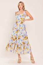 Load image into Gallery viewer, SOFTLY SUNKISSED WOVEN MIDI DRESS
