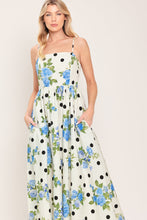 Load image into Gallery viewer, RETRO FLORA WOVEN MIDI DRESS
