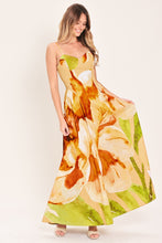 Load image into Gallery viewer, LIMONCELLO GARDEN WOVEN MAXI DRESS
