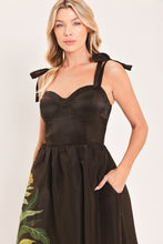 Load image into Gallery viewer, CACAO FLORAL FESTIVAL WOVEN MIDI DRESS

