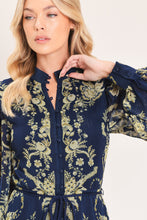 Load image into Gallery viewer, ROYAL HERITAGE BLOOM WOVEN MAXI DRESS
