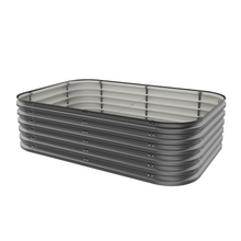 Load image into Gallery viewer, Gro-Rite "No Tools Needed" Premium Metal Raised Garden Bed Kit

