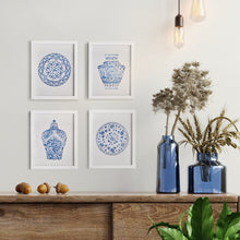 Load image into Gallery viewer, DYNASTY PETITE PRINTS, SET OF 4
