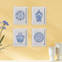 Load image into Gallery viewer, DYNASTY PETITE PRINTS, SET OF 4
