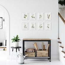 Load image into Gallery viewer, FLOWERS IN BLOOM PETITE PRINTS, SET OF 8
