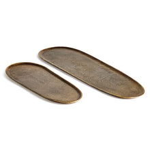 Load image into Gallery viewer, ROSALINE DECORATIVE TRAYS, SET OF 2
