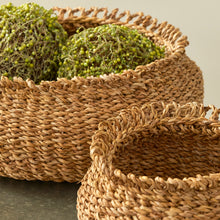Load image into Gallery viewer, SEAGRASS LOOP BASKETS, SET OF 3
