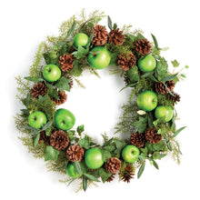 Load image into Gallery viewer, APPLE &amp; MIXED BOTANICALS WREATH 24"
