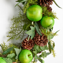 Load image into Gallery viewer, APPLE &amp; MIXED BOTANICALS WREATH 24"
