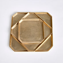 Load image into Gallery viewer, DEZI SQUARE SERVING TRAYS, SET OF 3
