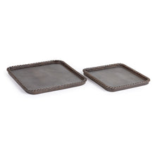 Load image into Gallery viewer, LANGLEY SQUARE TRAYS, SET OF 2
