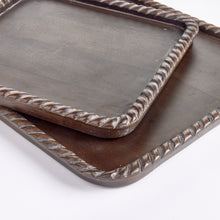 Load image into Gallery viewer, LANGLEY SQUARE TRAYS, SET OF 2
