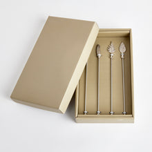 Load image into Gallery viewer, LEAF SWIZZLE STICKS, SET OF 4
