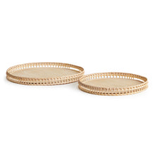 Load image into Gallery viewer, BARRI TRAYS, SET OF 2
