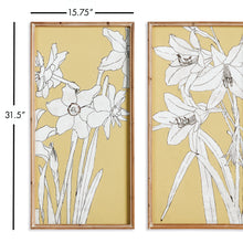 Load image into Gallery viewer, FLOWERING AMARYLLIS PRINTS, SET OF 2
