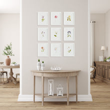 Load image into Gallery viewer, MOUNTAIN FLOWER PETITE PRINTS, SET OF 9
