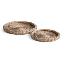 Load image into Gallery viewer, JULES ROUND TRAYS, SET OF 2
