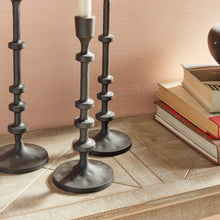 Load image into Gallery viewer, ABACUS TAPER HOLDERS, SET OF 3
