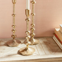 Load image into Gallery viewer, ABACUS TAPER HOLDERS, SET OF 3
