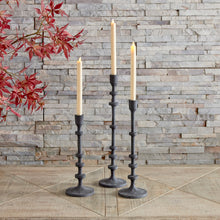 Load image into Gallery viewer, ABACUS TAPER HOLDERS, SET OF 3
