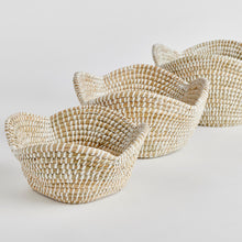 Load image into Gallery viewer, RIVERGRASS LOTUS BASKETS, SET OF 3
