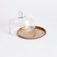 Load image into Gallery viewer, BRAIDEN TRAY WITH CLOCHE SMALL
