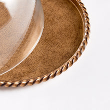 Load image into Gallery viewer, BRAIDEN TRAY WITH CLOCHE SMALL
