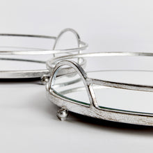 Load image into Gallery viewer, HUDSON MIRRORED TRAYS, SET OF 2
