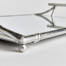 Load image into Gallery viewer, DAPHNE MIRRORED TRAY WITH HANDLES
