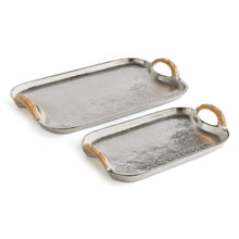 Load image into Gallery viewer, HELENA DECORATIVE TRAYS, SET OF 2
