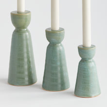 Load image into Gallery viewer, LIBBEY TAPER HOLDERS, SET OF 3
