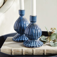 Load image into Gallery viewer, MELA TAPER HOLDERS, SET OF 2

