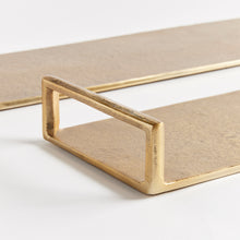Load image into Gallery viewer, ELORA DECORATIVE NARROW TRAYS, SET OF 2
