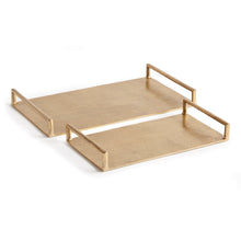 Load image into Gallery viewer, ELORA DECORATIVE TRAYS, SET OF 2
