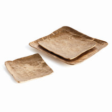 Load image into Gallery viewer, IMANI DECORATIVE SQUARE TRAYS, SET OF 3
