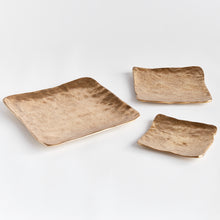 Load image into Gallery viewer, IMANI DECORATIVE SQUARE TRAYS, SET OF 3

