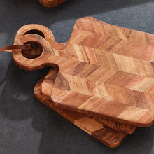 Load image into Gallery viewer, RENATA MINI SERVING BOARDS, SET OF 4
