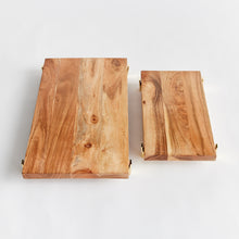 Load image into Gallery viewer, CHERIE SERVING BOARDS, SET OF 2
